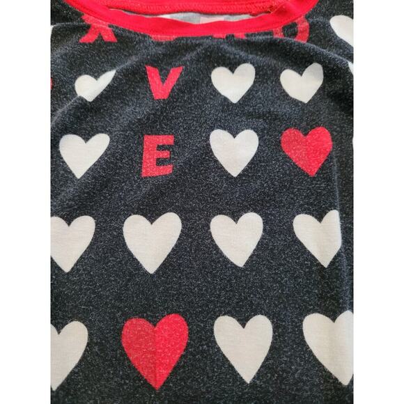 Little‎ Sleepies Valentines Girls Bamboo Top Hearts Love size 2t #6 - Picture 3 of 4